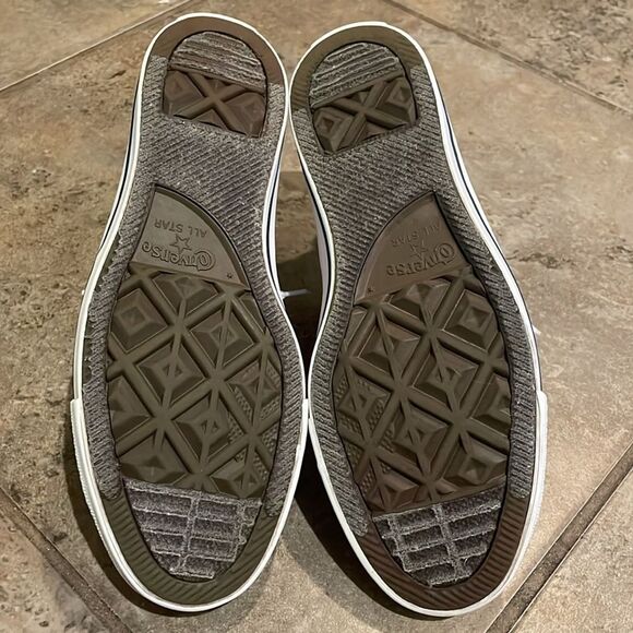 Converse Chuck Taylor All Star White Shorline Slip-onSneaker Shoes Womens Size 8 - Picture 9 of 12